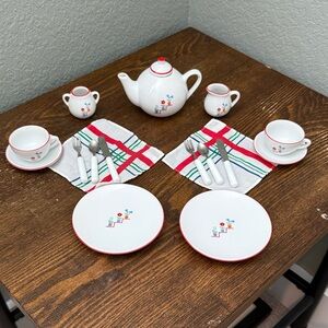 American Girl Molly tea set